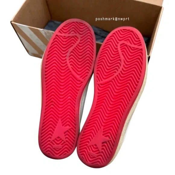 Golden Goose 🍓 Ball Star Ballstar Strawberry Red White Sneakers Shoes 37 7 - Picture 10 of 15